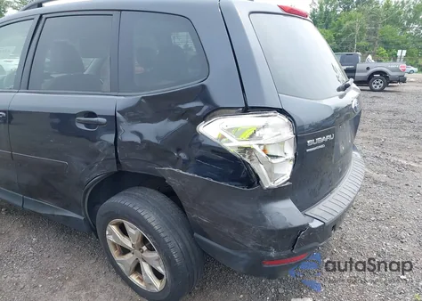 2016 Subaru Forester 2.5I Premium from USA, damaged, VIN JF2SJAFC8GH539752